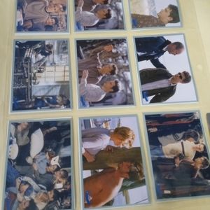 DAWSON'S creek 18 sticker cards 1 card sleeve